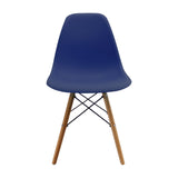 SET X 6 SILLAS DKR TIPO EAMES AZUL OCEA BOXBIT