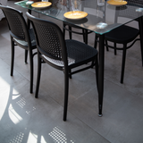 SET X 2 SILLA AMIS NEGRA  BOXBIT