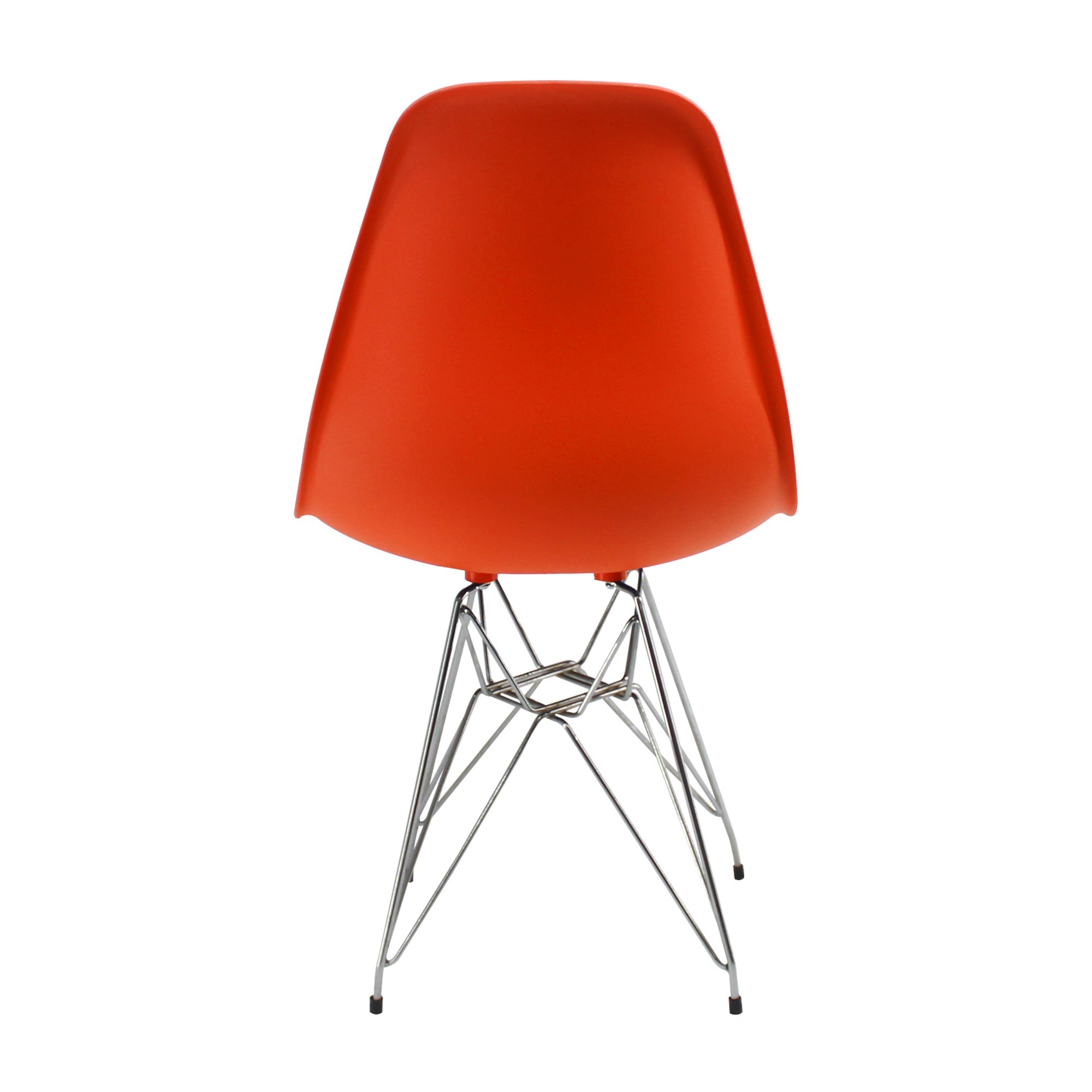 SILLA DKR METAL TIPO EAMES NARANJA BOXBIT