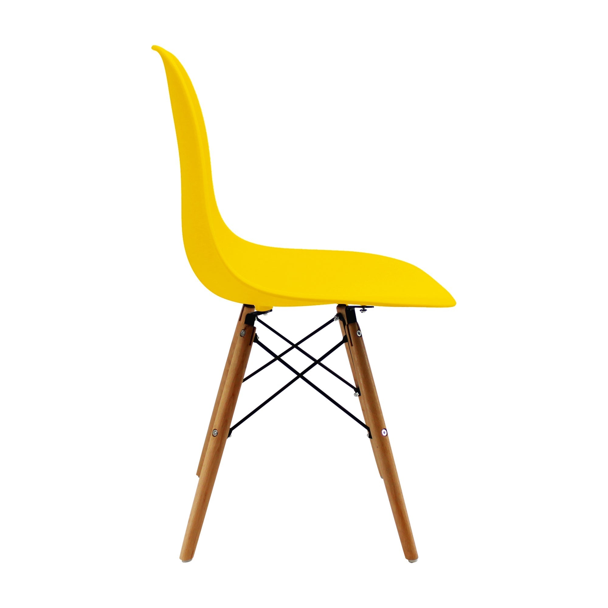 SILLA DKR TIPO EAMES AMARILLA BOXBIT