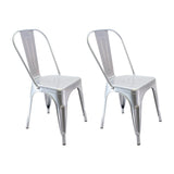 SET X 2 SILLAS TITAN TIPO TOLIX GRIS BOXBIT