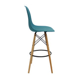 BUTACO DKR BAR TIPO EAMES AZUL PETRÓLEO BOXBIT