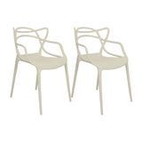 SET X 2 SILLAS SOLNA BEIGE BOXBIT