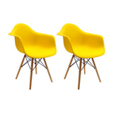 SET X 2 SILLAS DKR CON BRAZOS AMARILLAS BOXBIT