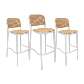 Set x3 Sillas Amis Barra Blanca — Boxbit