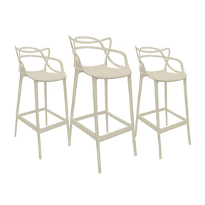 Set x3 Sillas Solna Barra Beige — Boxbit