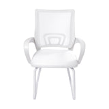 SILLA TOK FIJA BLANCA OFICINA BOXBIT