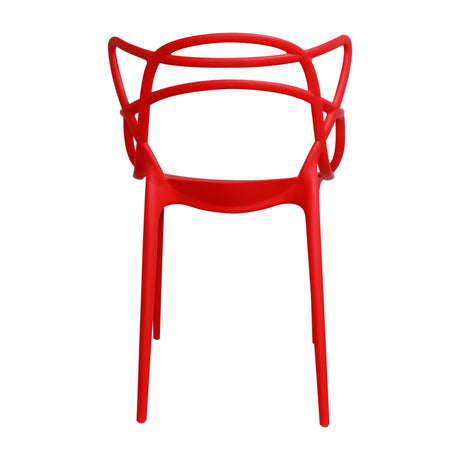 Set x4 Sillas Solna Rojas
