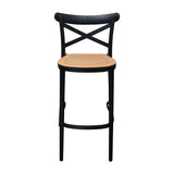 SET X 3 SILLAS PLATS BARRA NEGRO BOXBIT