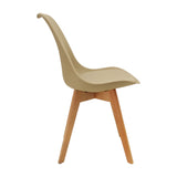 SET X 4 SILLAS JOLY BEIGE BOXBIT