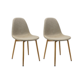 Set x 2 Sillas CHARLA BM Beige BoxBit