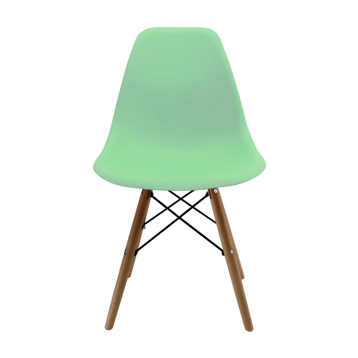 SET X 4 SILLAS DKR TIPO EAMES VERDE CLARO BOXBIT