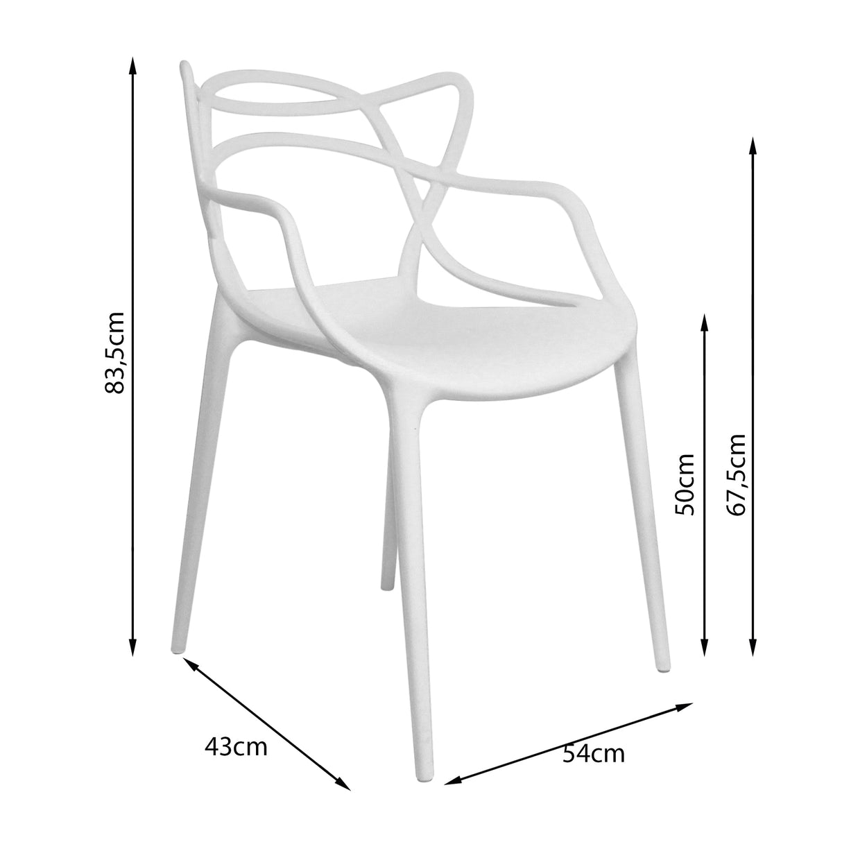 SILLA SOLNA BLANCA BOXBIT