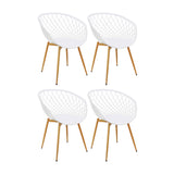 SET X 4 SILLAS LOA BLANCAS BOXBIT