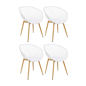 Set x4 Sillas Loa Blancas — Boxbit