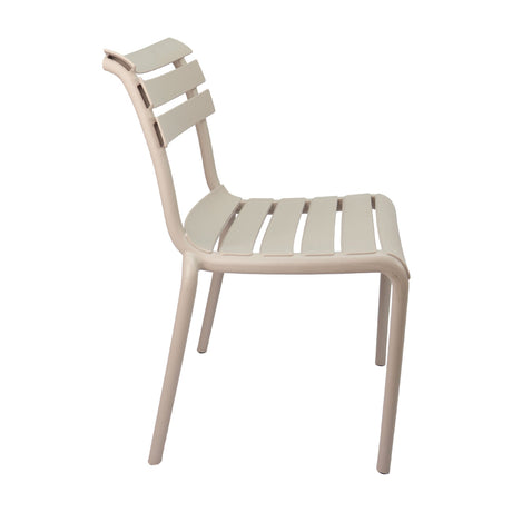 Set x4 Silla Exterior Venecia Beige Boxbit