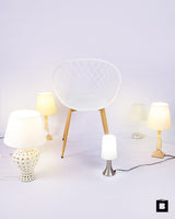 SILLA DKR BOTONES TIPO EAMES BLANCA BOXBIT