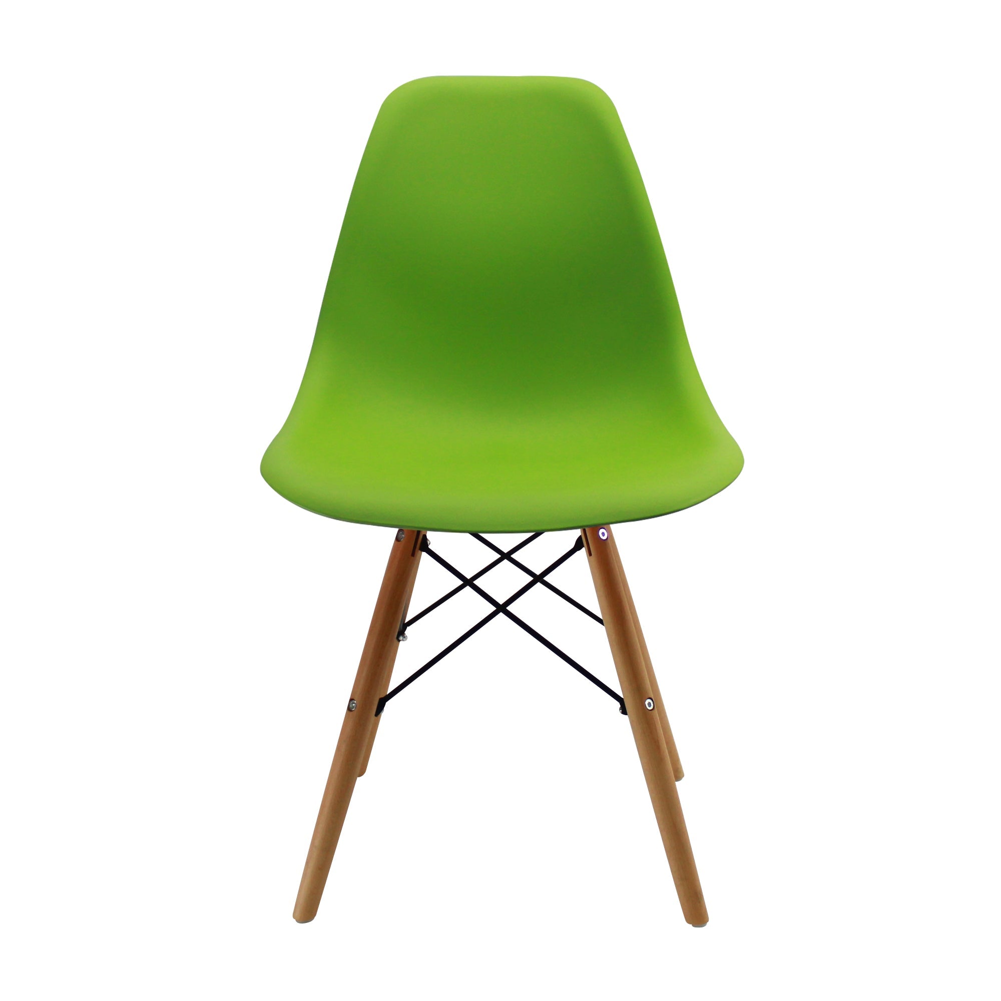 SET X 6 SILLAS DKR TIPO EAMES VERDES BOXBIT