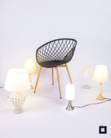 SILLA DKR BOTONES TIPO EAMES BLANCA BOXBIT