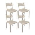 Set x4 Sillas Exterior Venecia Beige — Boxbit