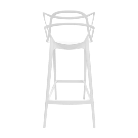 Silla Solna Barra Blanca vista lateral — Boxbit