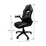 SILLA GAMER TOPGUN GRIS BOXBIT