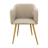SILLA CHARLA BM CON BRAZOS BEIGE BOXBIT