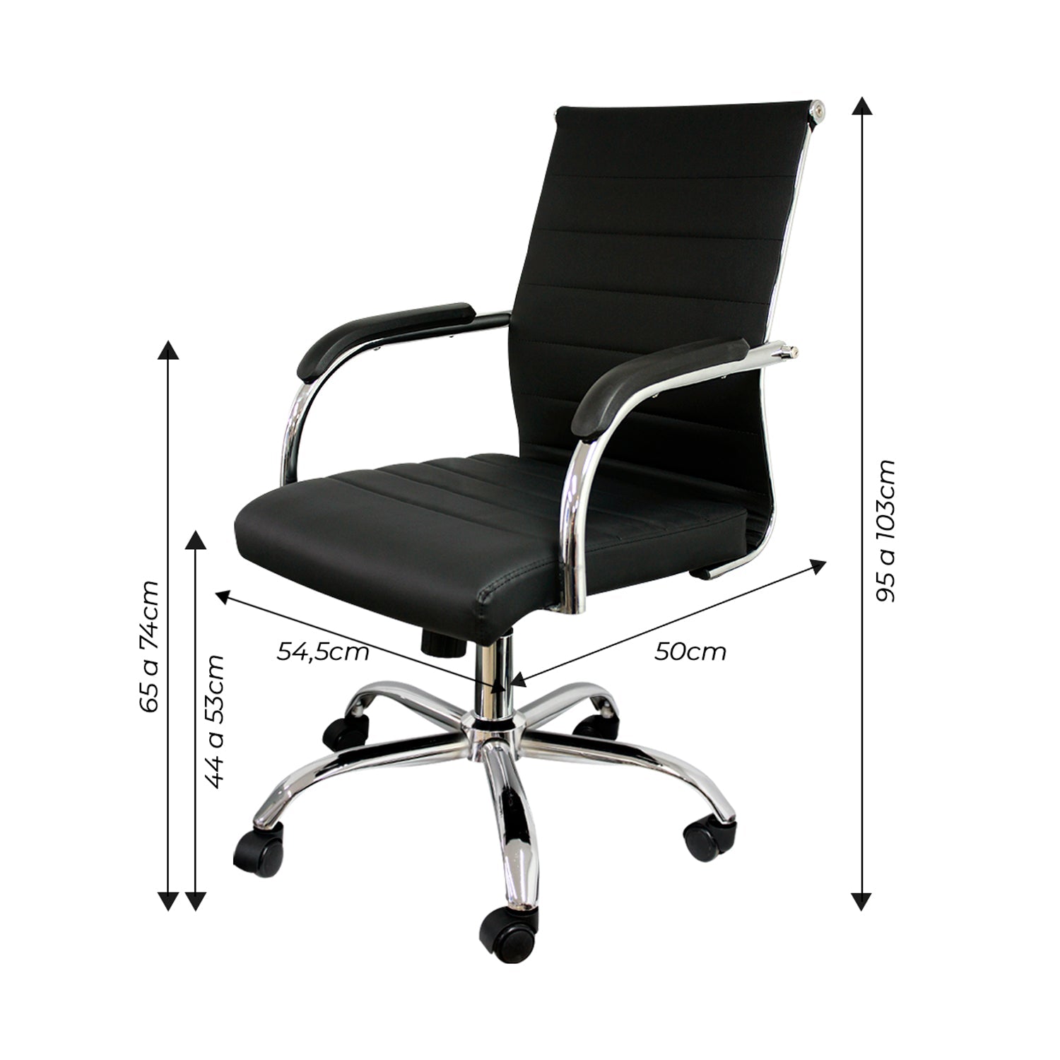 SILLA VENECIA OFICINA BAJA BOXBIT