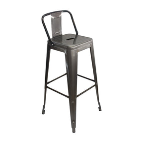 Butaco Alto Titan Tipo Tolix Metal Rustic — Boxbit
