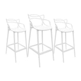 SET X 3 SILLAS SOLNA BARRA BLANCA BOXBIT