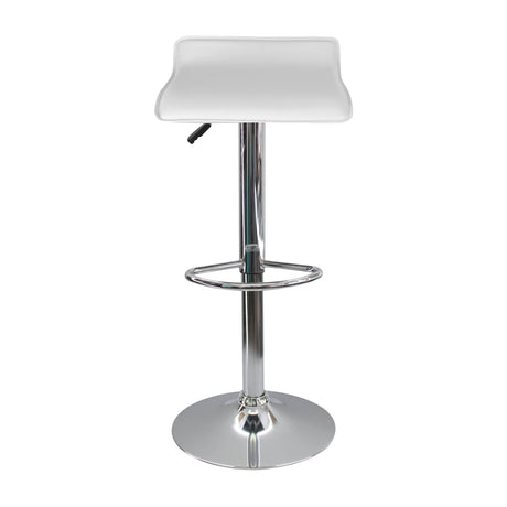 SET X 2 SILLAS WAVE BAR BLANCO BOXBIT