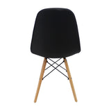 SILLA DKR BOTONES TIPO EAMES NEGRA BOXBIT