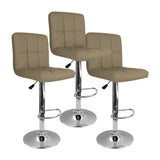 SET X 3 SILLAS CONFORT BAR CARAMELO BOXBIT