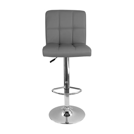 Set x3 Sillas Confort Bar Gris vista lateral — Boxbit
