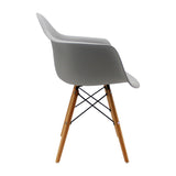 SILLA DKR CON BRAZOS  GRIS BOXBIT