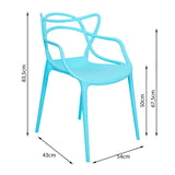 SILLA SOLNA AZUL BOXBIT