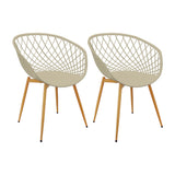 SET X 2 SILLAS LOA BEIGE BOXBIT