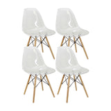 SET X 4 SILLA DKR PC TIPO EAMES