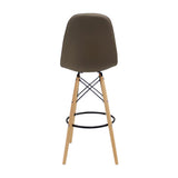 SILLA DKR BOTONES BAR TIPO EAMES BEIGE BOXBIT