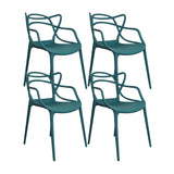 SET X 4 SILLAS SOLNA AZUL PETRÓLEO BOXBIT