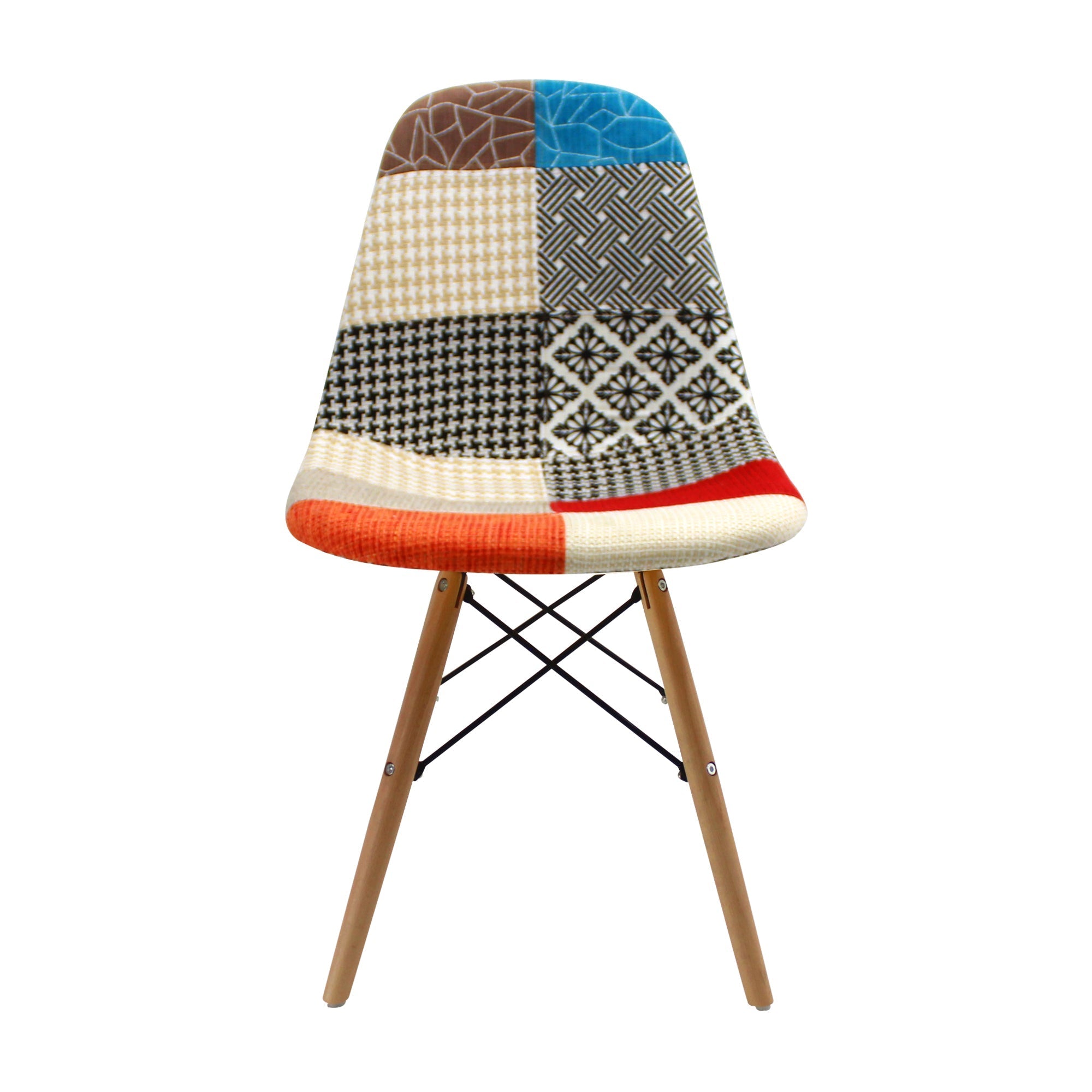 SILLA DKR TIPO EAMES PATCHWORK BOXBIT