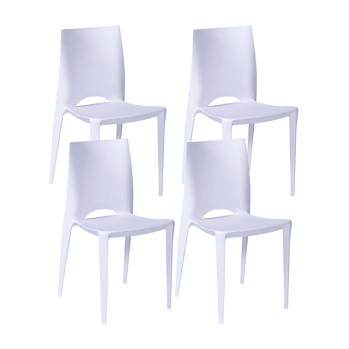SET X 4 SILLAS ZOE BLANCAS BOXBIT