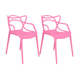SET X 2 SILLAS SOLNA ROSADO BOXBIT