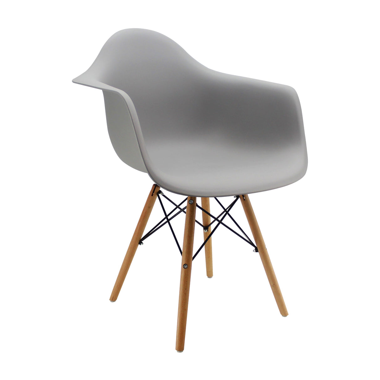 SILLA DKR CON BRAZOS  GRIS BOXBIT