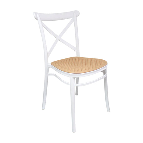 SET X 4 SILLAS PLATS BLANCA BOXBIT