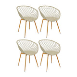SET X 4 SILLAS LOA BEIGE BOXBIT