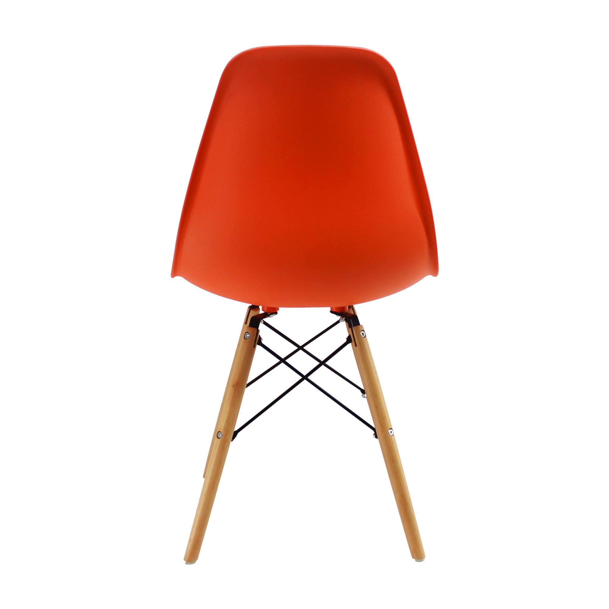 SILLA DKR TIPO EAMES NARANJA BOXBIT