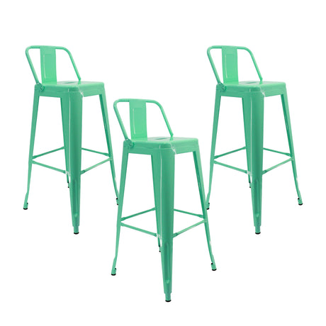 SET X 3 BUTACOS ALTOS TITAN TIPO TOLIX VERDE MENTA BOXBIT