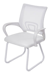 SILLA TOK FIJA BLANCA OFICINA BOXBIT