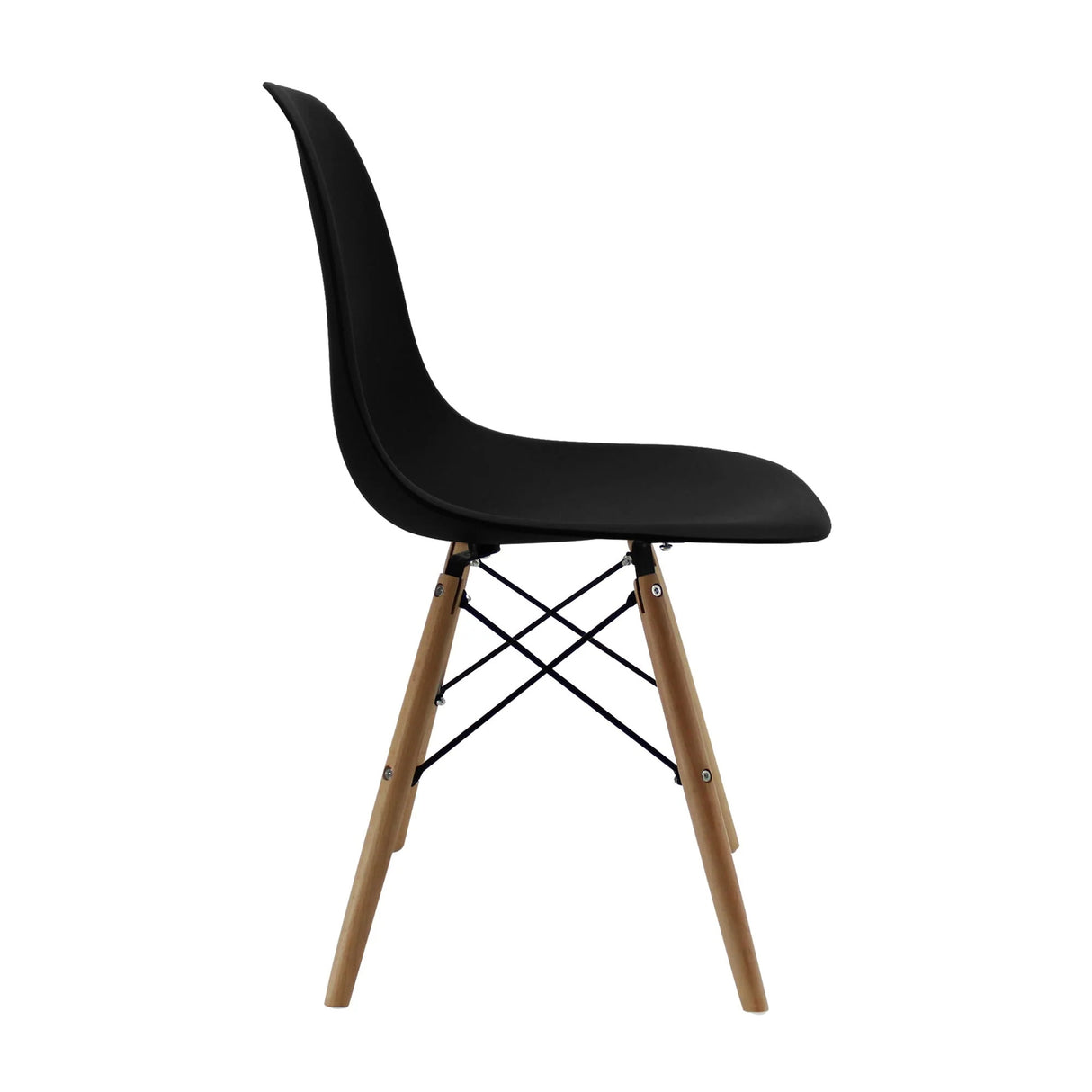 Comedor Nova con 4 Sillas DKR Tipo Eames | Mesa Extensible y Sillas Modernas